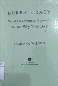 Bureaucracy: what government agencies do and why they do it