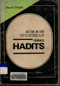 Butir-Butir Pendidikan dalam Hadits