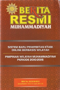 Berita resmi muhammadiyah : sistem baru penerbitan KTAM online berbasis wilayah