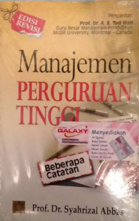 Manajemen Perguruan Tinggi