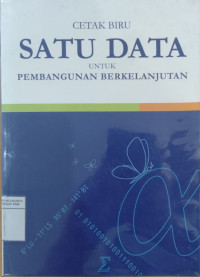 Cetak biru satu data untuk pembangunan berkelanjutan