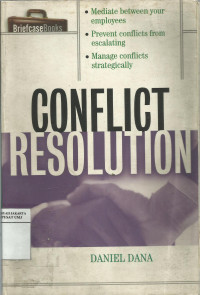 Conflict resolution: mediation tools for everyday worklife