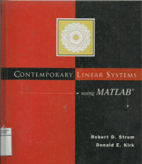 Contemporary linear systems using MATLAB