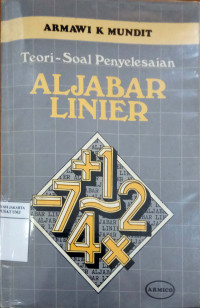 Teori~soal penyelesaian aljabar linier