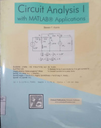 Circuit Analysis I With Matlab Applications