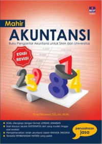 Mahir akuntansi: buku pengantar akuntansi untuk SMA dan universitas, perusahaan jasa