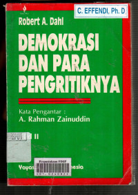 Demokrasi dan Para Pengkritiknya