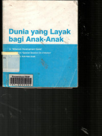 Dunia yang Layak bagi Anak-Anak