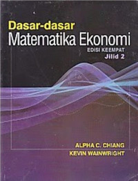 Dasar-dasar matematika ekonomi