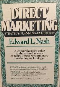 Direct marketing : strategy, planning, execution