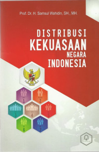 Distribusi kekuasaan negara Indonesia