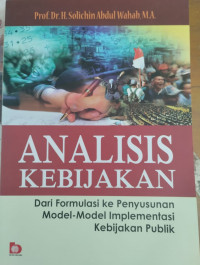 Analisis Kebijakan