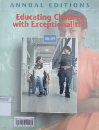 Annual editions: educating children with exceptionalities 2008-2009