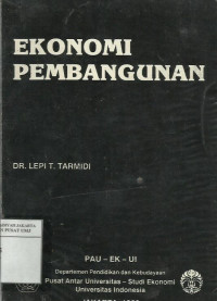 Ekonomi pembangunan