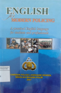 English for modern policing: practical English language for students and professionals