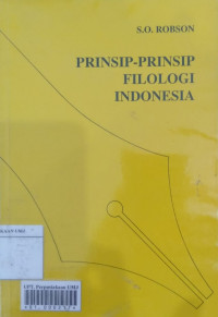 Prinsip-prinsip filologi Indonesia