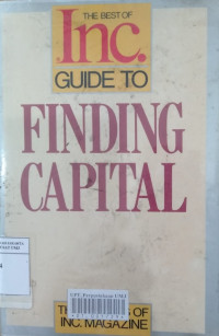 The best of Inc. guide to finding capital