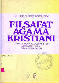 Filsafat Agama Kristiani