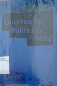 Governance, politics and the state