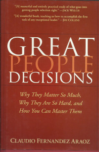 Great people decisions