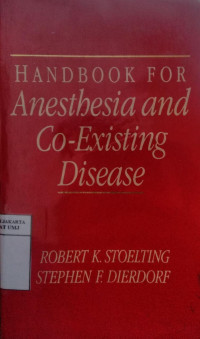 Handbook for anesthesia and co-existing disease