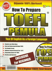 How to prepare toefl for pemula
