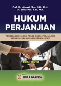 Hukum Perjanjian: Penjelasan Makna Pasal-Pasal Perjanjian Bernama Dalam KUH Perdata (BW)