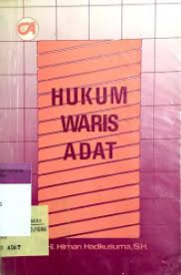 Hukum Waris Adat