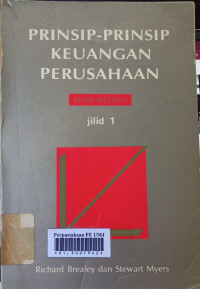 Prinsip-prinsip keuangan perusahaan jilid 1