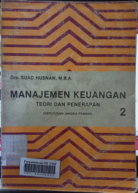 Manajemen keuangan : teori dan penerapan buku 2