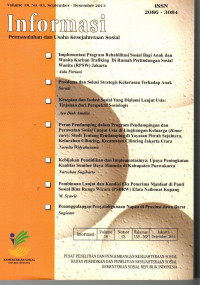 Informasi: Permasalahan dan Usaha Kesejahteraan Sosial