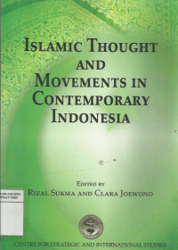 Islamic thought and movements in contemporary Indonesia