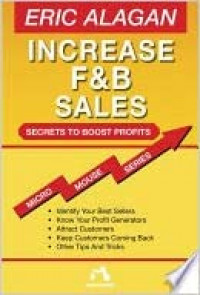 Increase F&B sales: secrets to boost profits