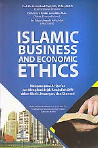 Islamic busiess and economic ethics