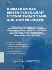 Kebijakan dan sistem penggajian & pengupahan yang adil dan prestatif