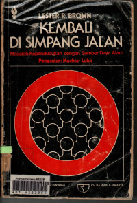 Kembali di simpang jalan: masalah kependudukan dengan sumber daya alam