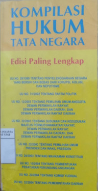 Kompilasi hukum tata negara