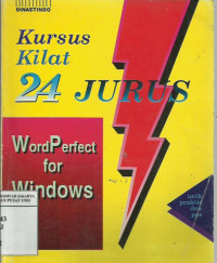 Kursus kilat 24 jurus wordperfect for windows