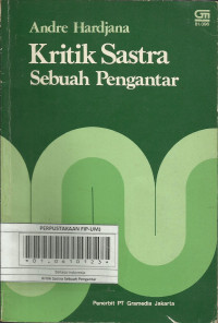 kritik sastra sebuah pengantar