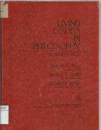 Living Issues In Philosophy