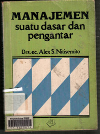 Manajemen Suatu Dasar dan Pengantar