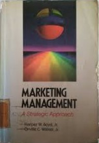 Marketing management : a strategic approach