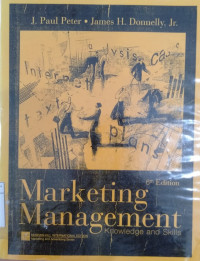 Marketing management : knowledge and skills