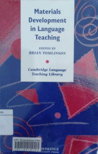 Materials development in language teaching