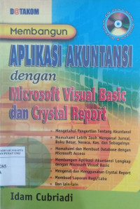 Membangun aplikasi akuntansi dengan Microsoft Visual Basic dan Crystal report