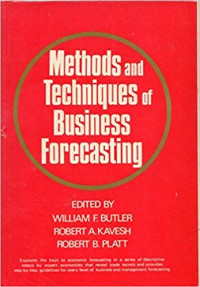 Methods and techniques of business forecasting