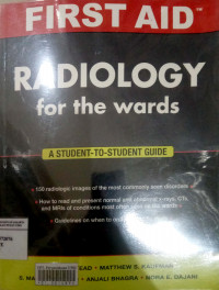 First aid for the radiology clerkship