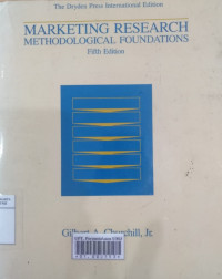 Marketing research : methodological foundations