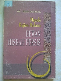 Metode Kajian Hukum Dewan Hisbah Persis