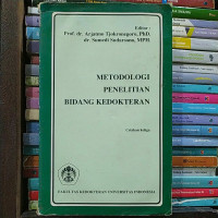 Metodologi Penelitian Bidang Kedokteran